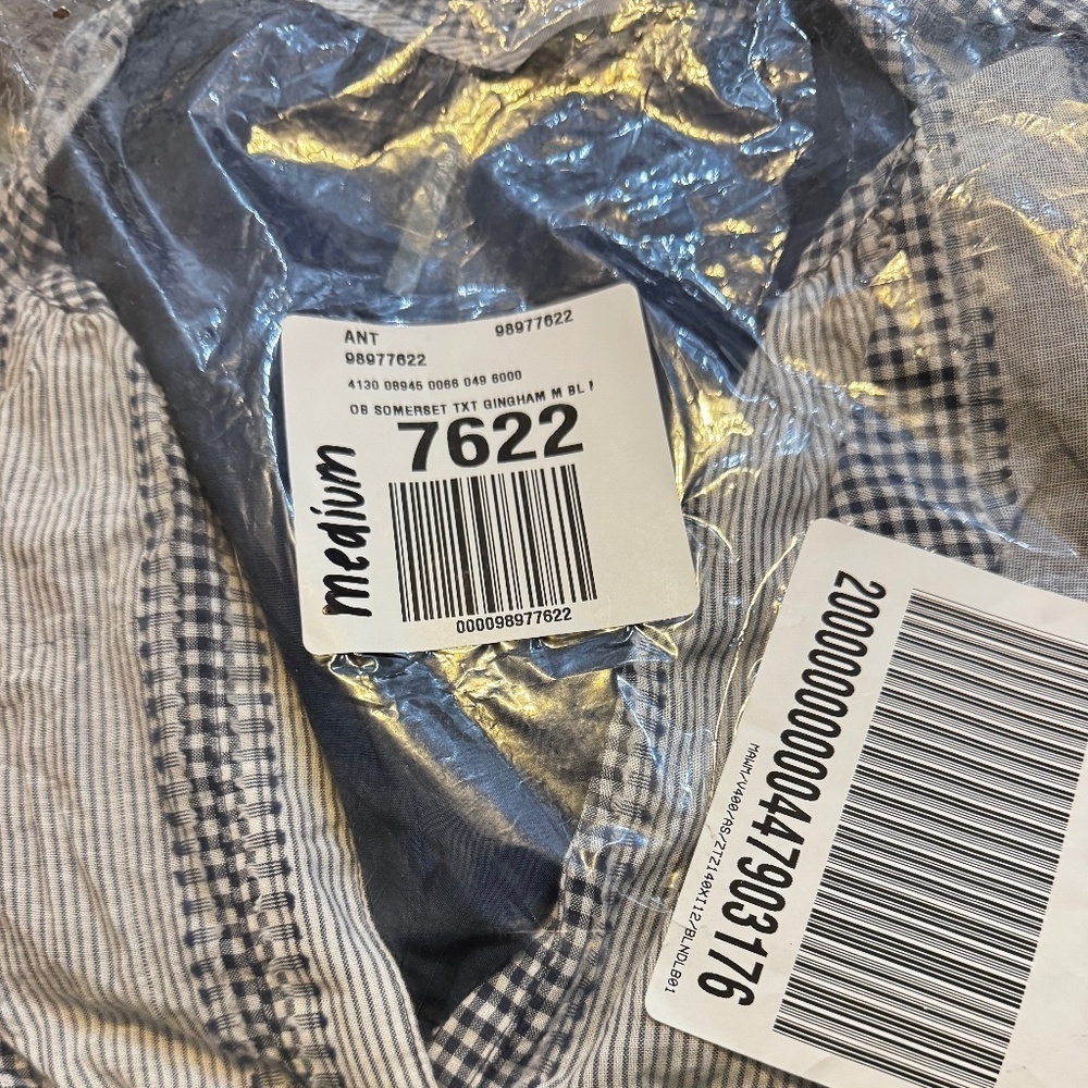 NWT! Anthropologie The Somerset Gingham Mini Dress - Size Medium 🏆 - Picture 8 of 8
